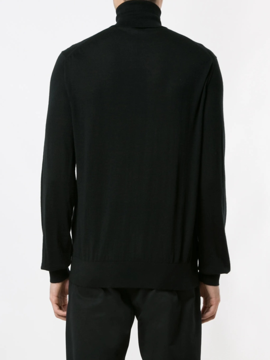 Pulover tricotat Dolce &amp; Gabbana negru - Img 4
