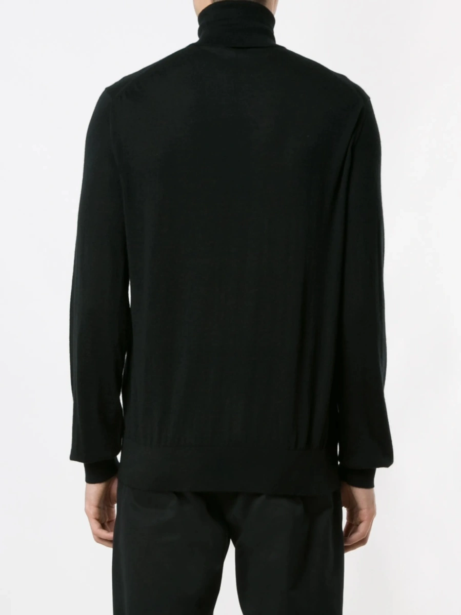 Pulover tricotat Dolce &amp; Gabbana negru - Img 4
