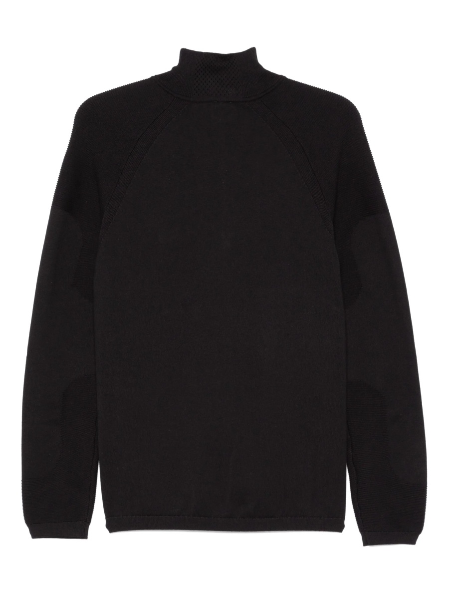 Pulover tricotat Hugo Boss negru - Img 2