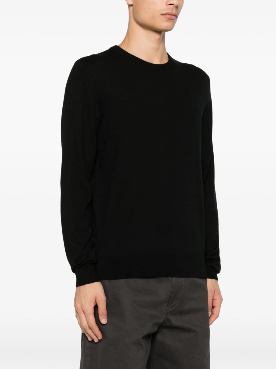 Pulover tricotat Hugo Boss negru - Img 3