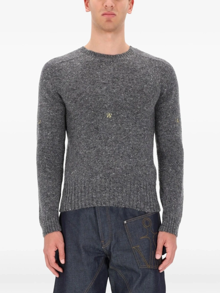 Pulover tricotat JW Anderson gri - Img 3