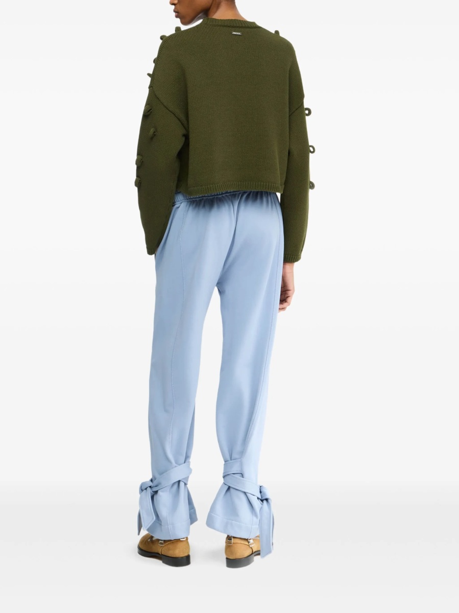 Pulover tricotat JW Anderson verde - Img 3