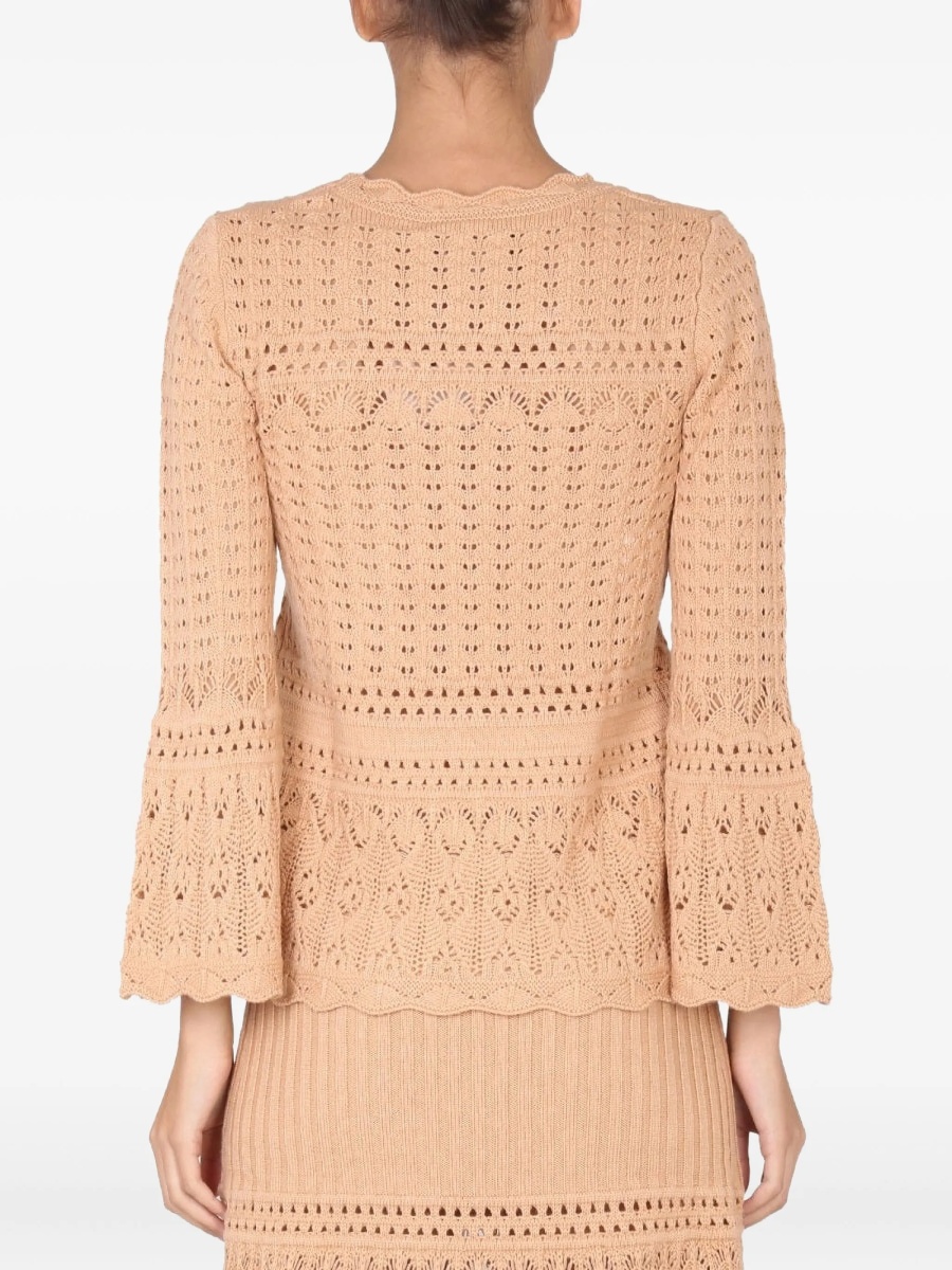 Pulover tricotat LOVE Moschino neutru - Img 2