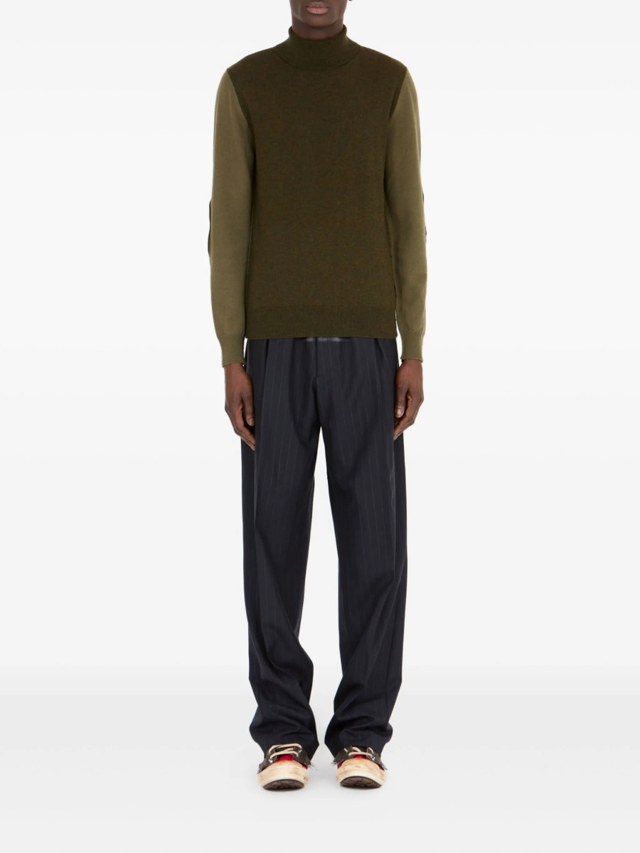 Pulover tricotat Maison Margiela verde - Img 2