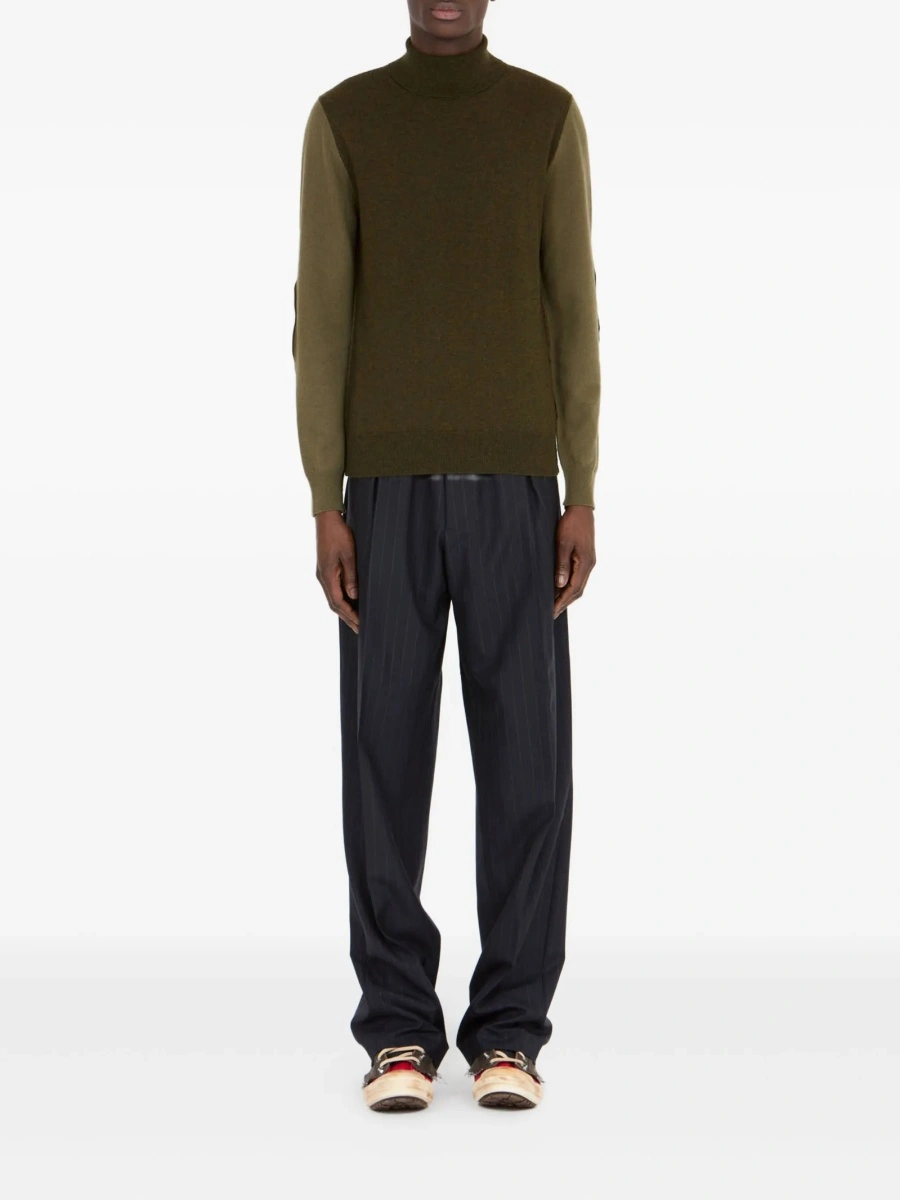 Pulover tricotat Maison Margiela verde - Img 2
