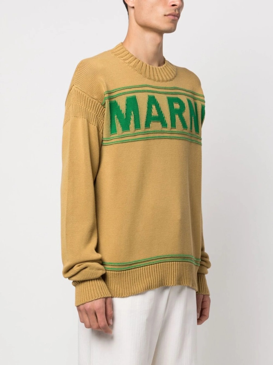 Pulover tricotat Marni neutru - Img 3