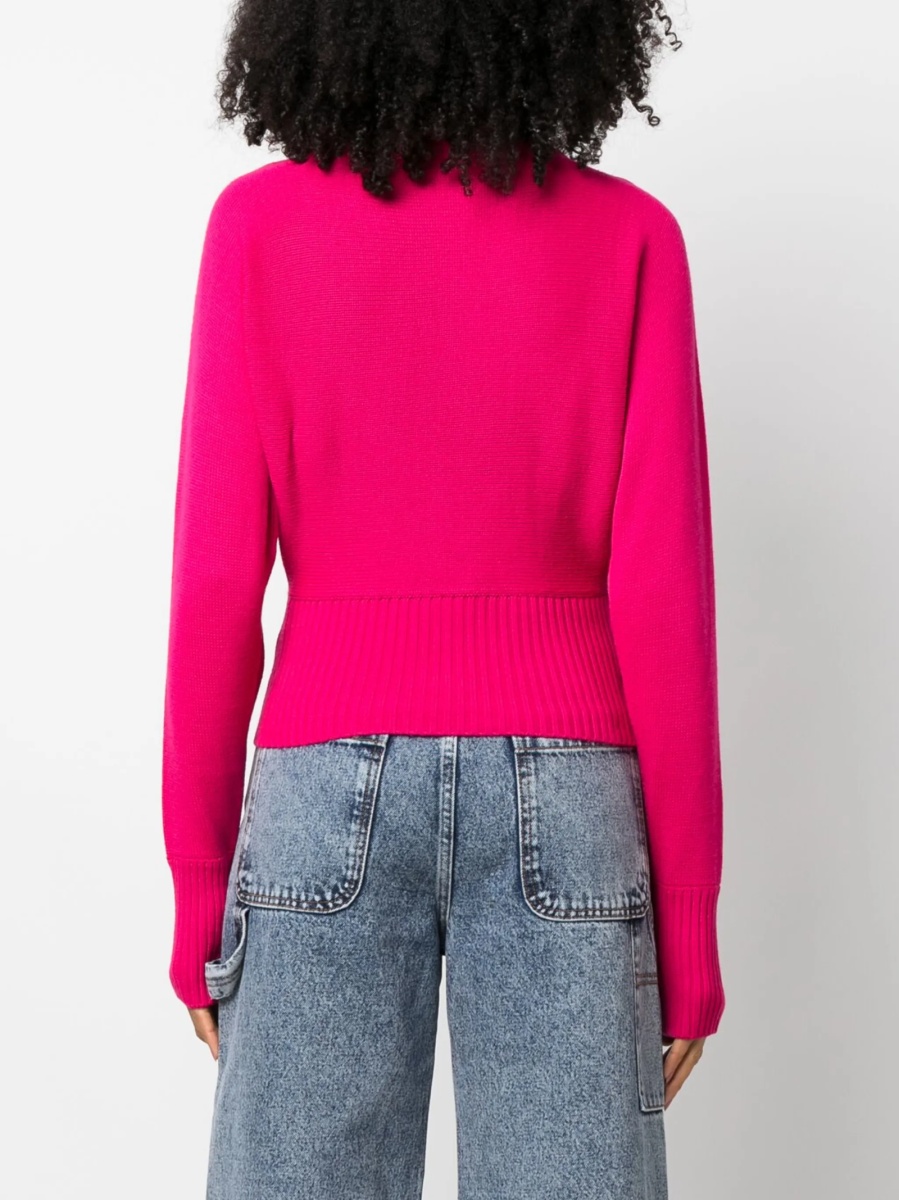 Pulover tricotat MOSCHINO JEANS roz - Img 4
