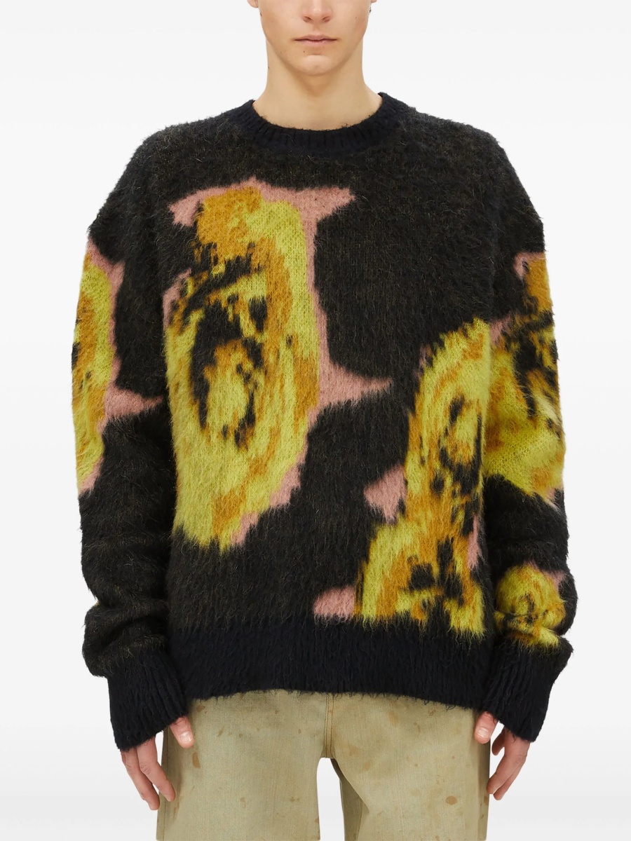 Pulover tricotat MSGM negru - Img 3