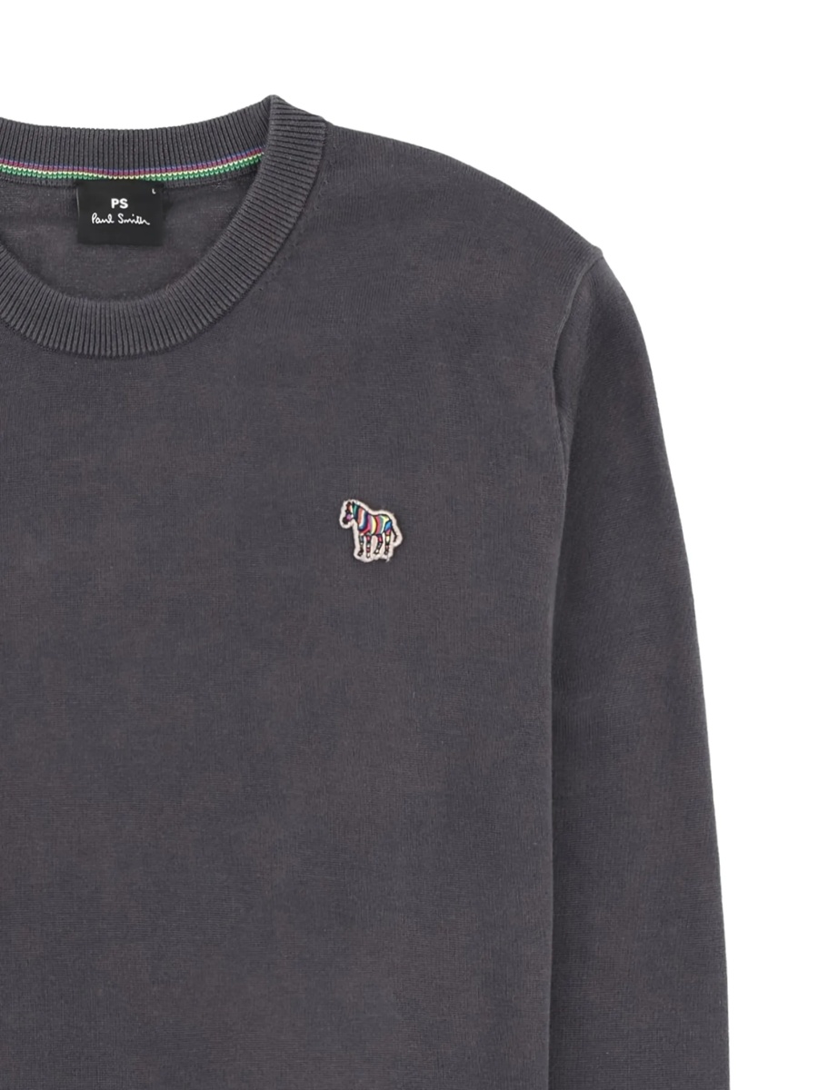 Pulover tricotat Paul Smith gri - Img 2