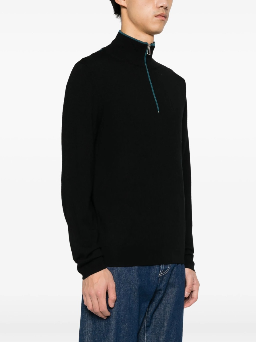 Pulover tricotat Paul Smith negru - Img 3