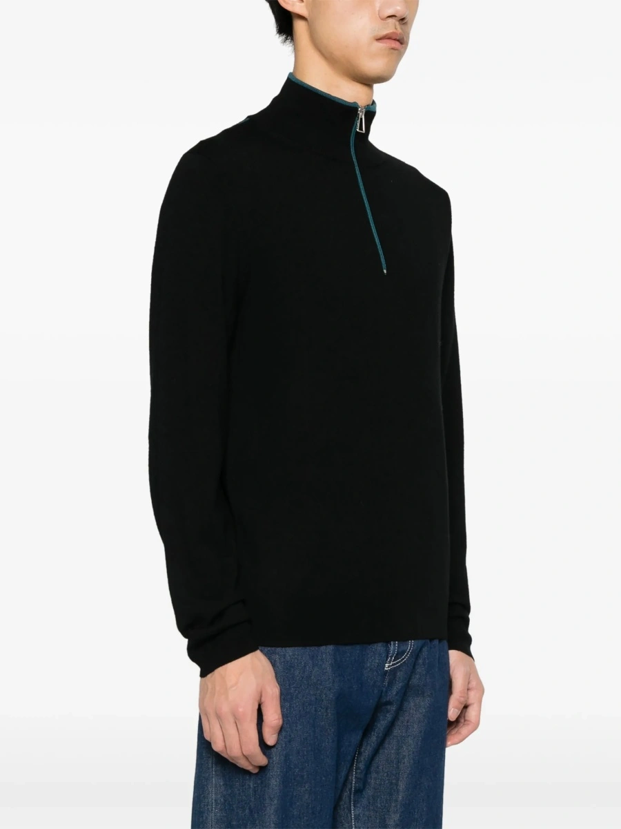 Pulover tricotat Paul Smith negru - Img 3