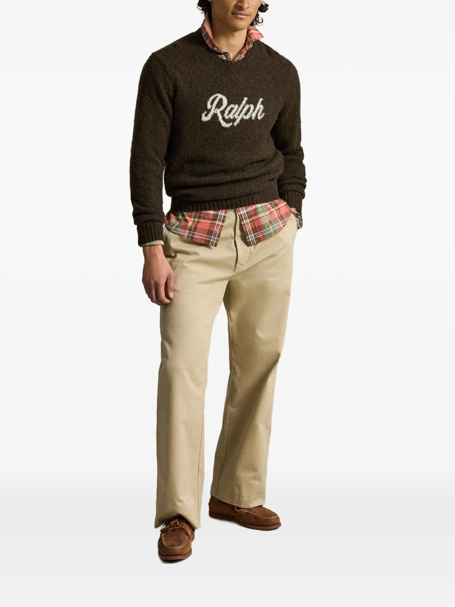 Pulover tricotat Ralph Lauren maro - Img 2