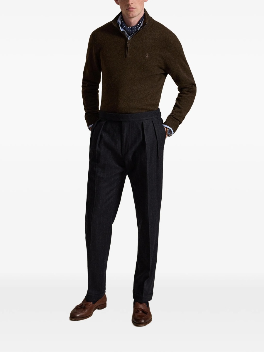 Pulover tricotat Ralph Lauren maro - Img 2