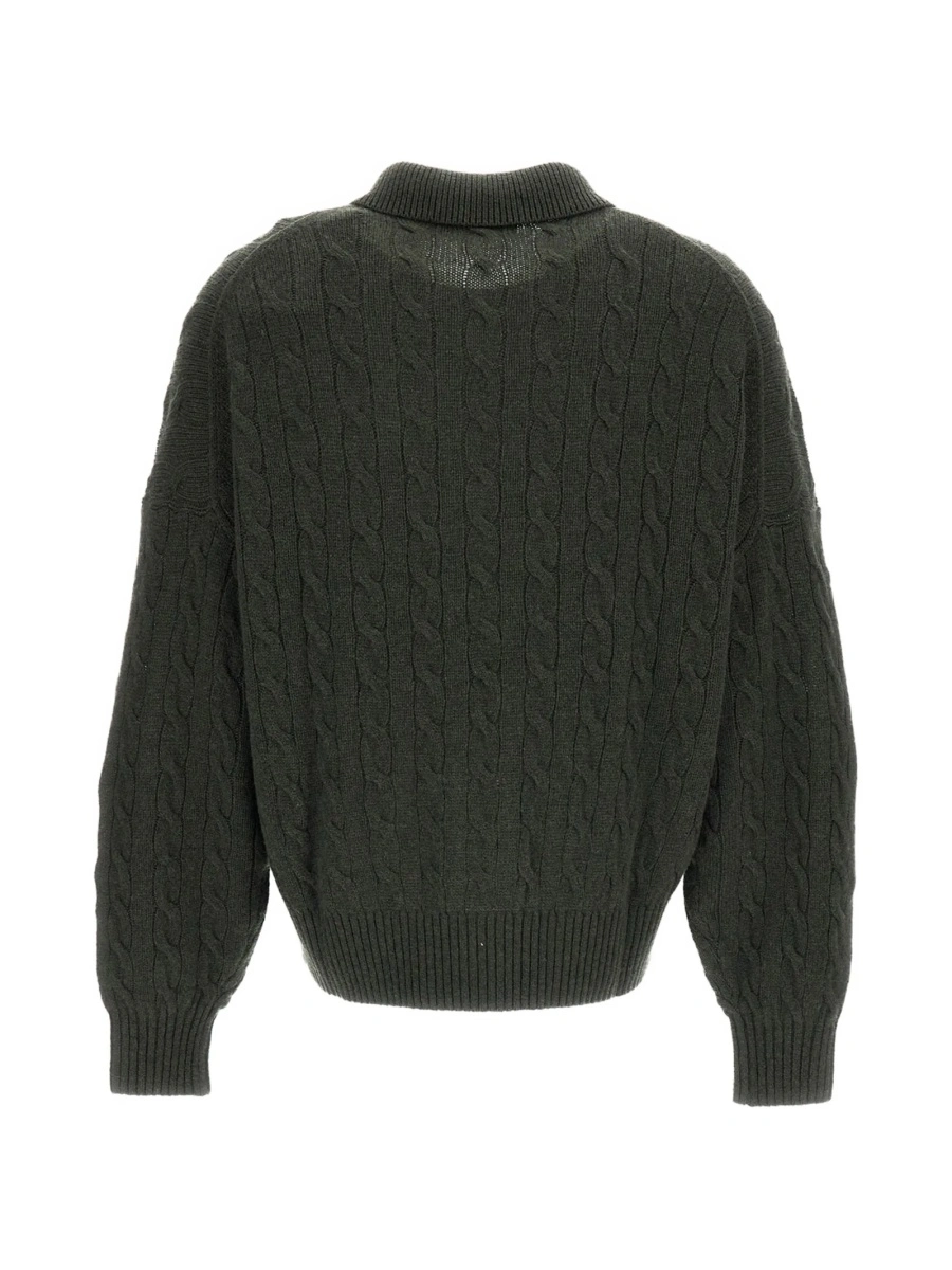 Pulover tricotat Ralph Lauren verde - Img 2