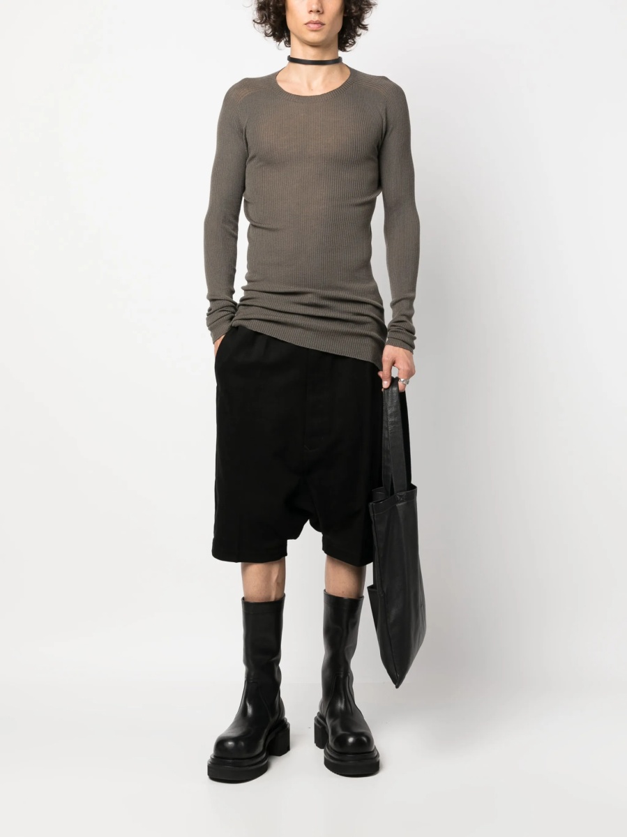 Pulover tricotat Rick Owens gri - Img 2