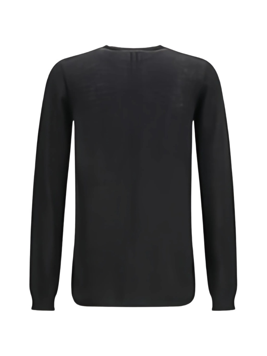 Pulover tricotat Rick Owens negru - Img 2