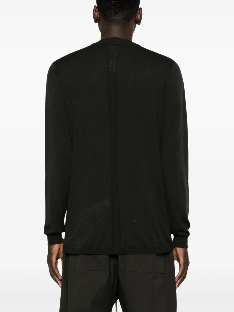 Pulover tricotat Rick Owens verde - Img 4