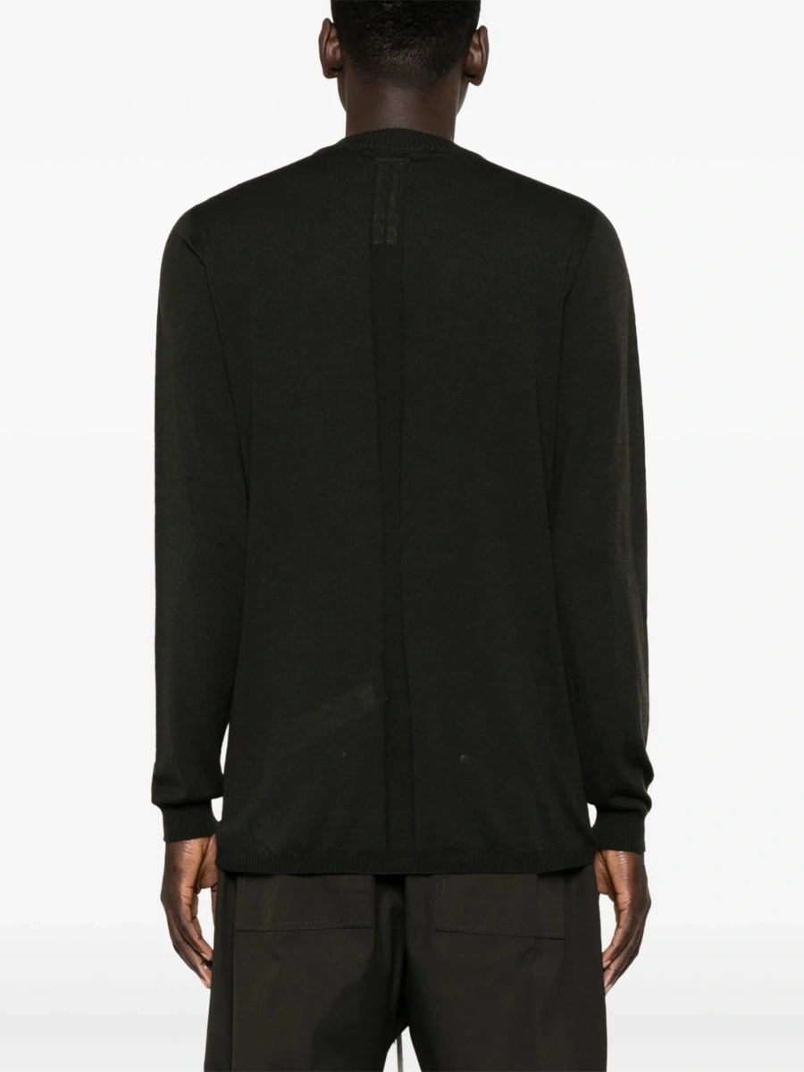 Pulover tricotat Rick Owens verde - Img 4