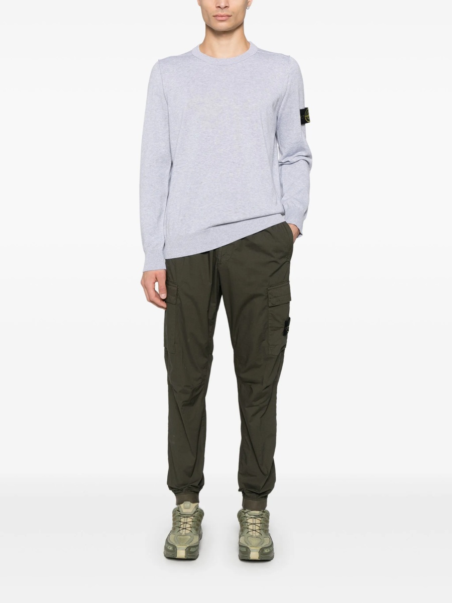 Pulover tricotat Stone Island gri - Img 2