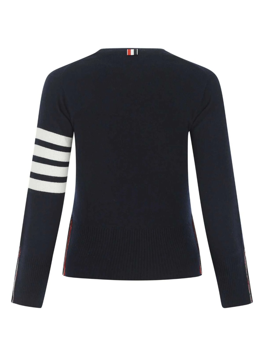 Pulover tricotat Thom Browne albastru - Img 2
