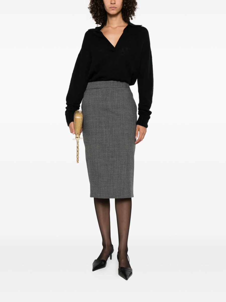 Pulover tricotat Tom Ford negru - Img 2
