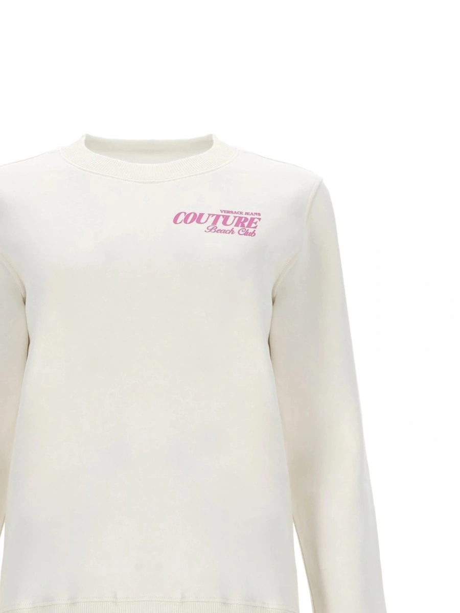 Pulover tricotat Versace Jeans Couture neutru - Img 2