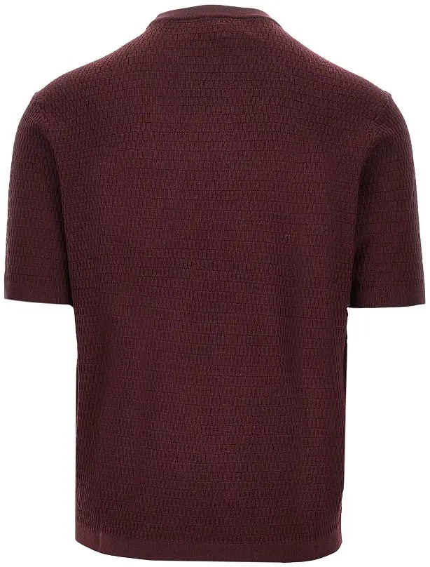 Pulover Virgin wool knitted T-shirt - Img 3