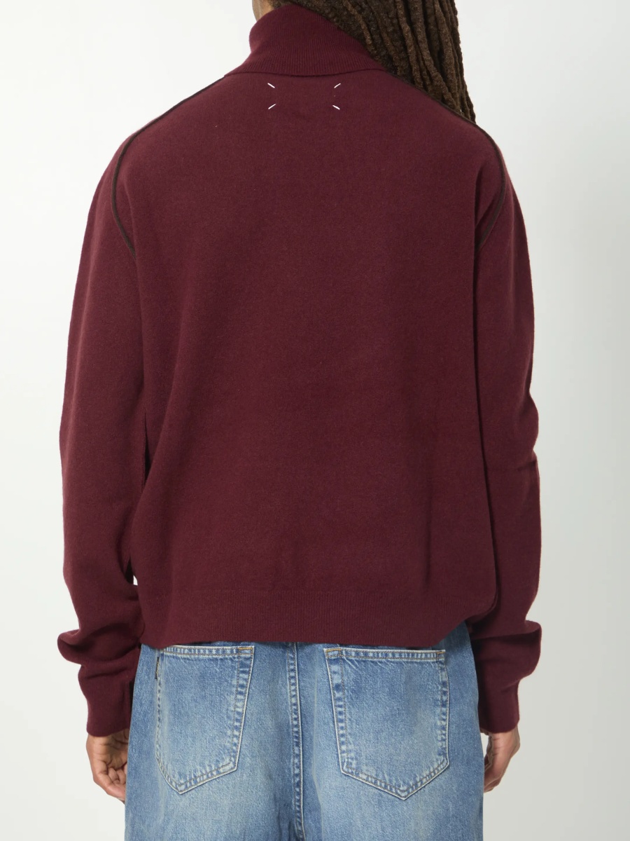 Pulover Virgin Wool Turtleneck Sweater - Img 4