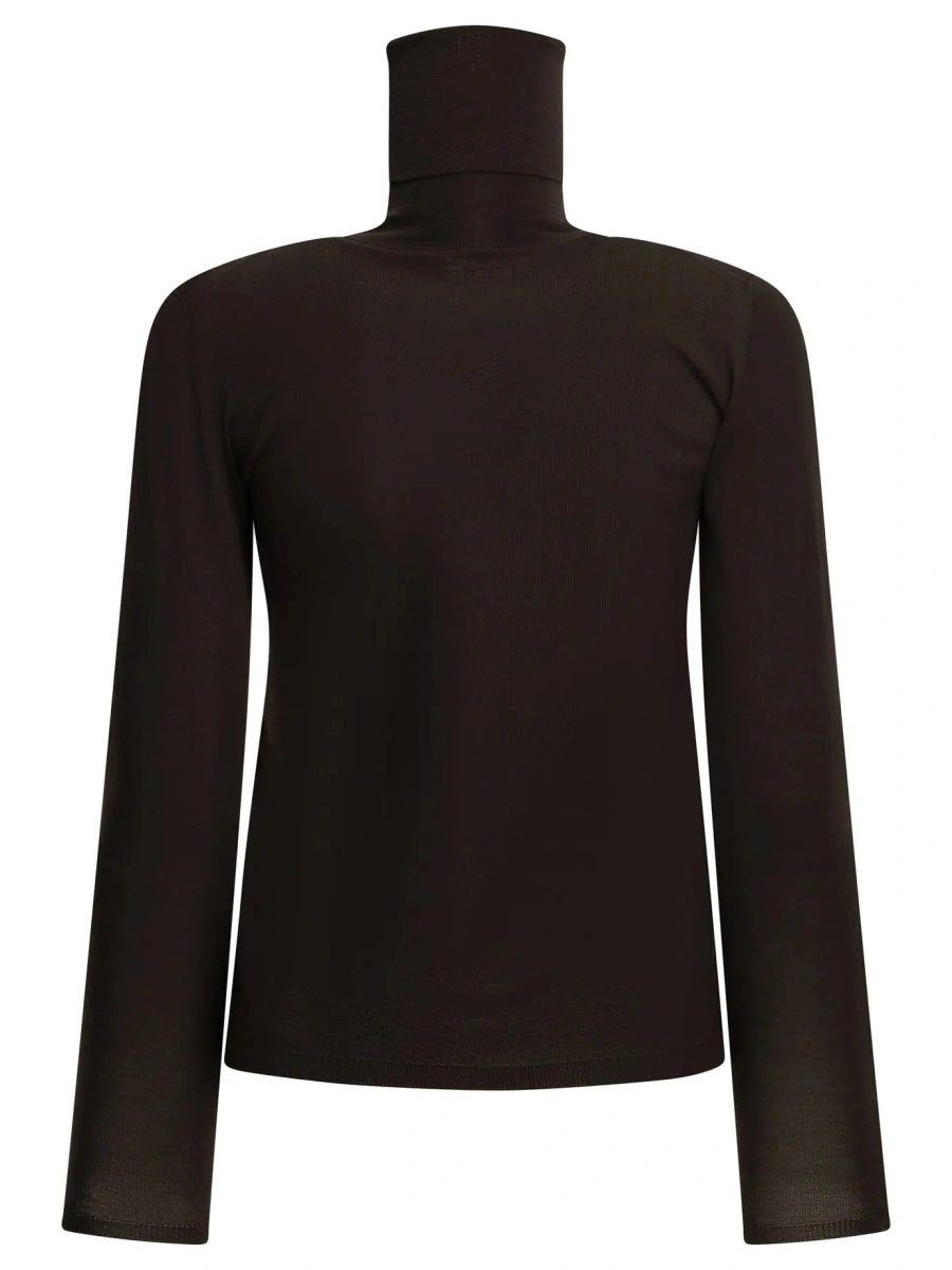 Pulover Virgin Wool Turtleneck Sweater - Img 2