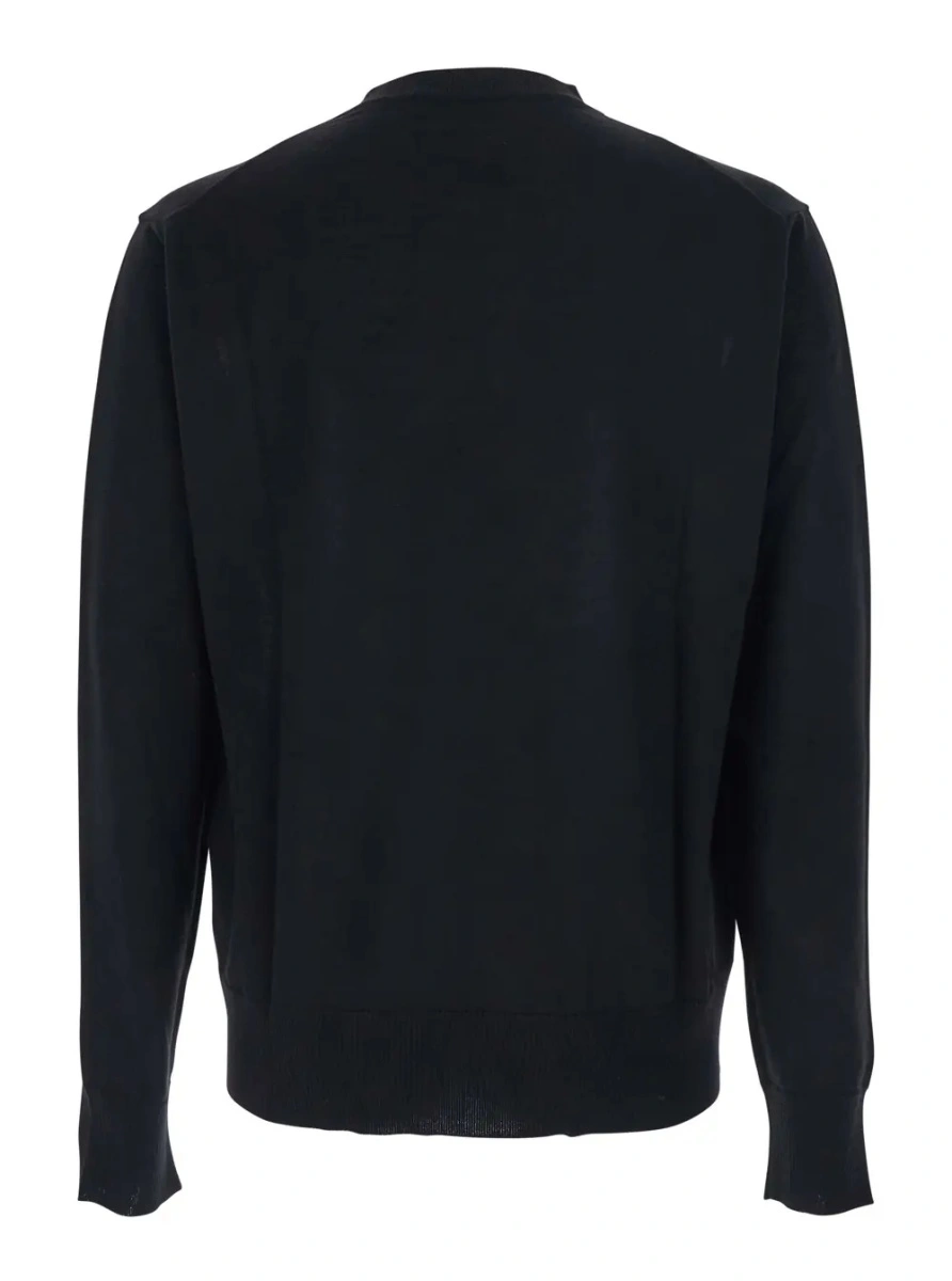 Pulover Vivienne Westwood negru din lana - Img 2