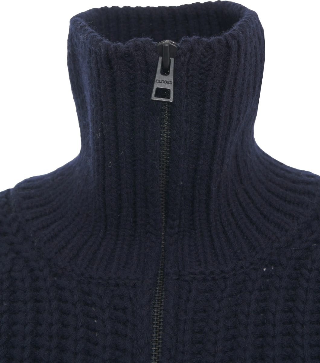 Pulovere Cardigan with stand-up collar - Img 4