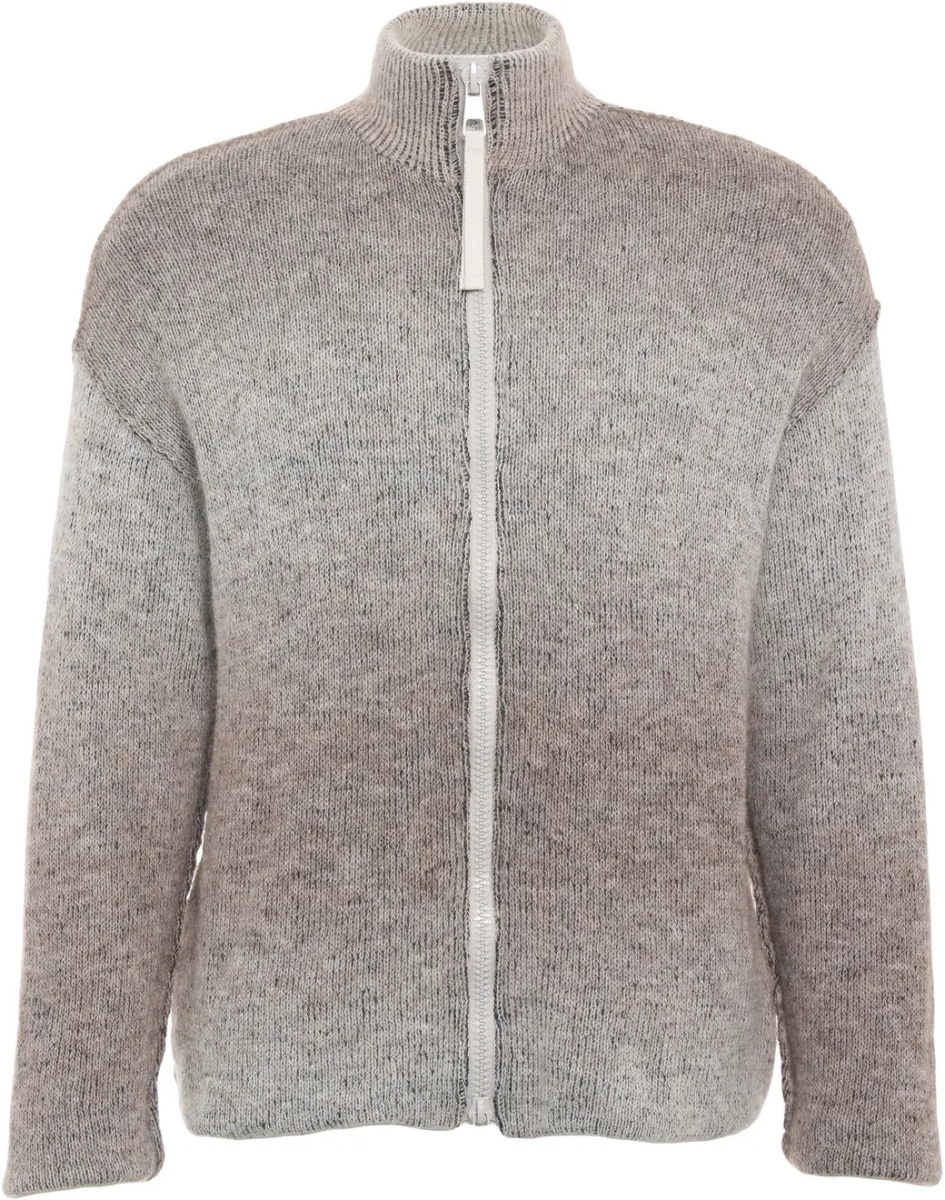 Pulovere Cardigan with stand-up collar - Img 2