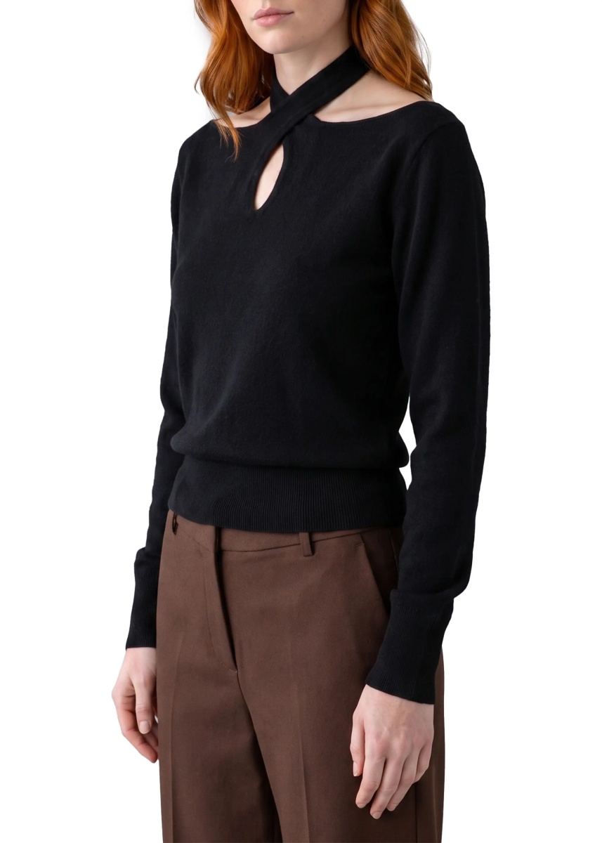 Pulovere Cross-Neck Top - Img 2