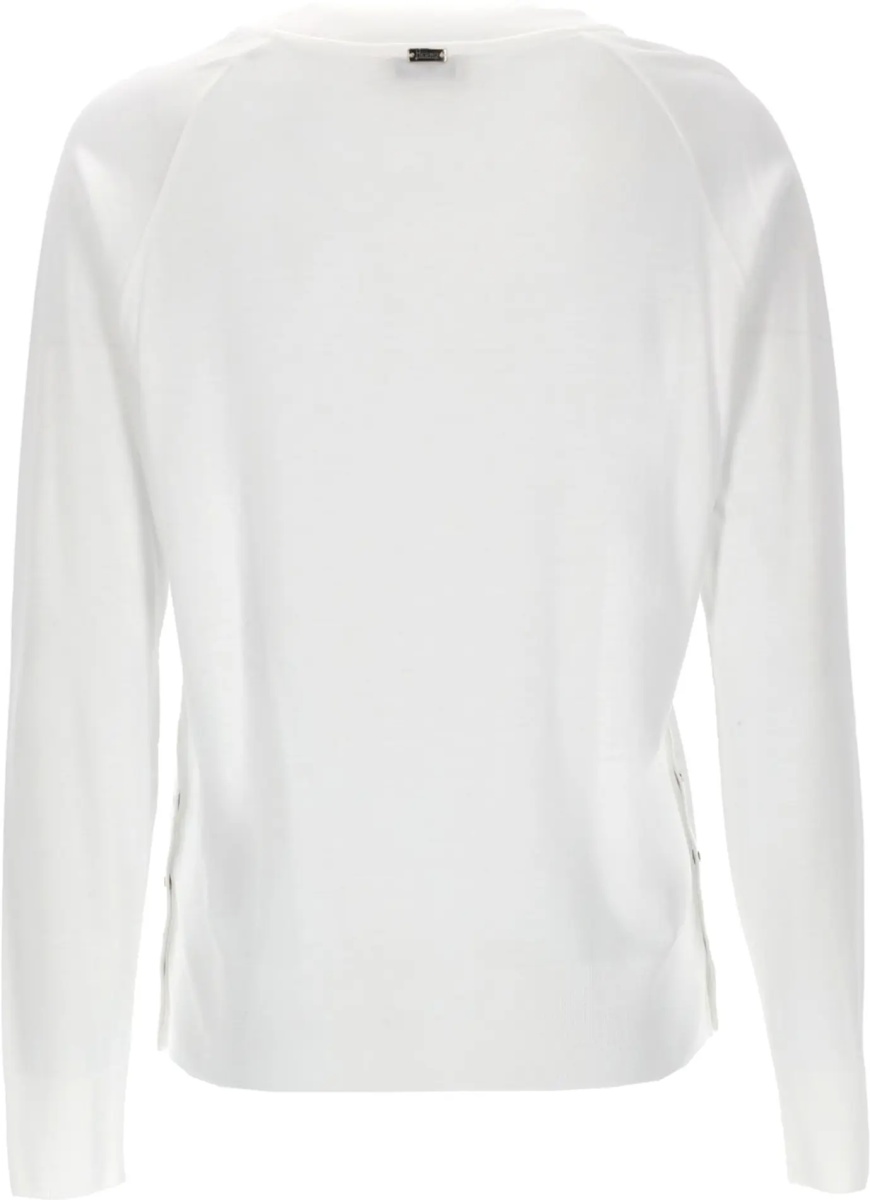 Pulovere Maglia Con Bottoni Laterali - Img 2