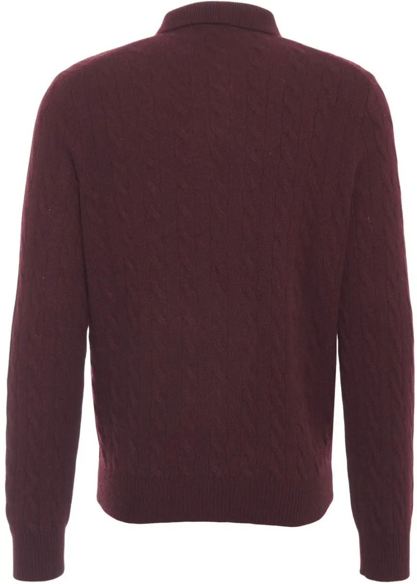 Pulovere Polo sweater with logo embroidery - Img 3