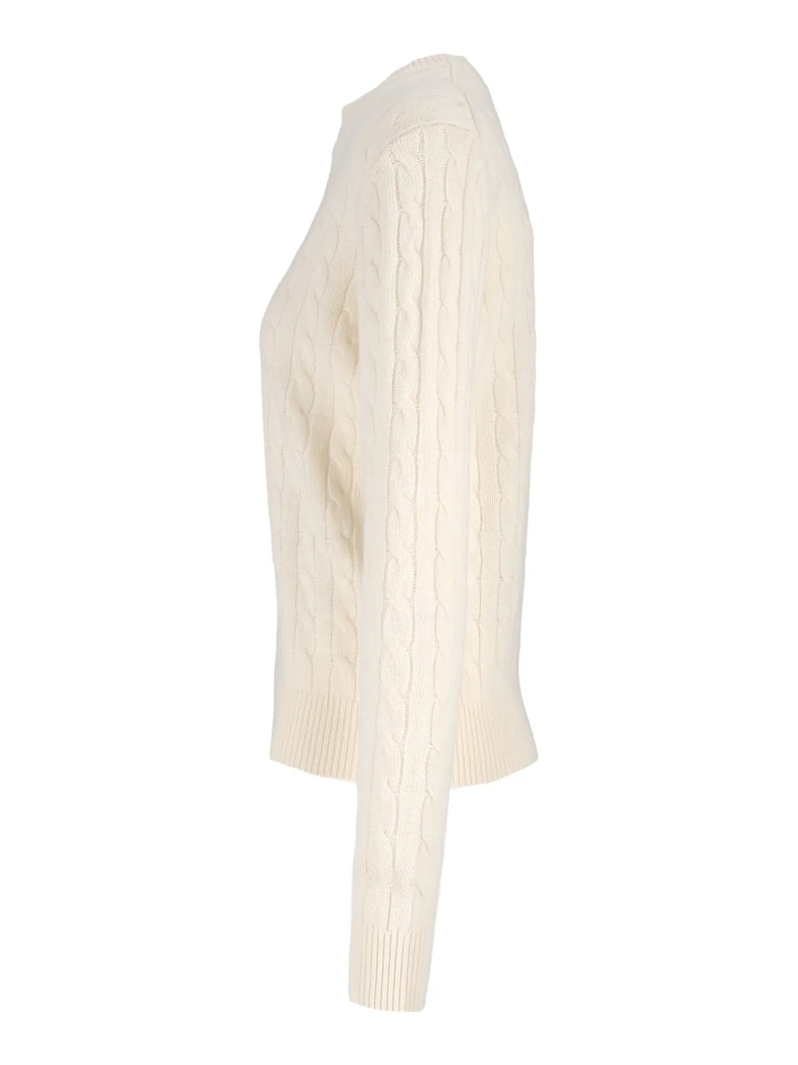 Pulovere SORBONNE BRAID WOOL-10 OFF WHITE - Img 2