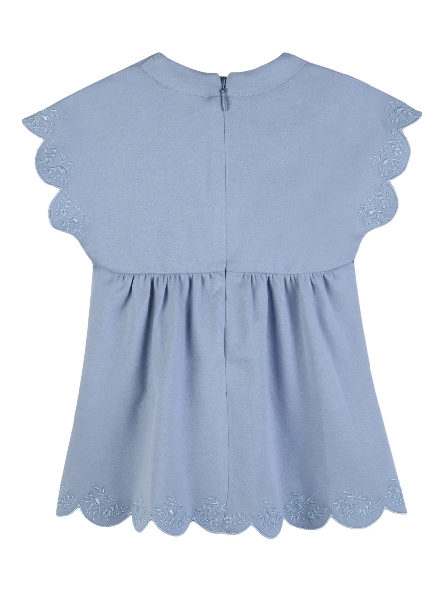 Rochie casual Chloe albastra - Img 2