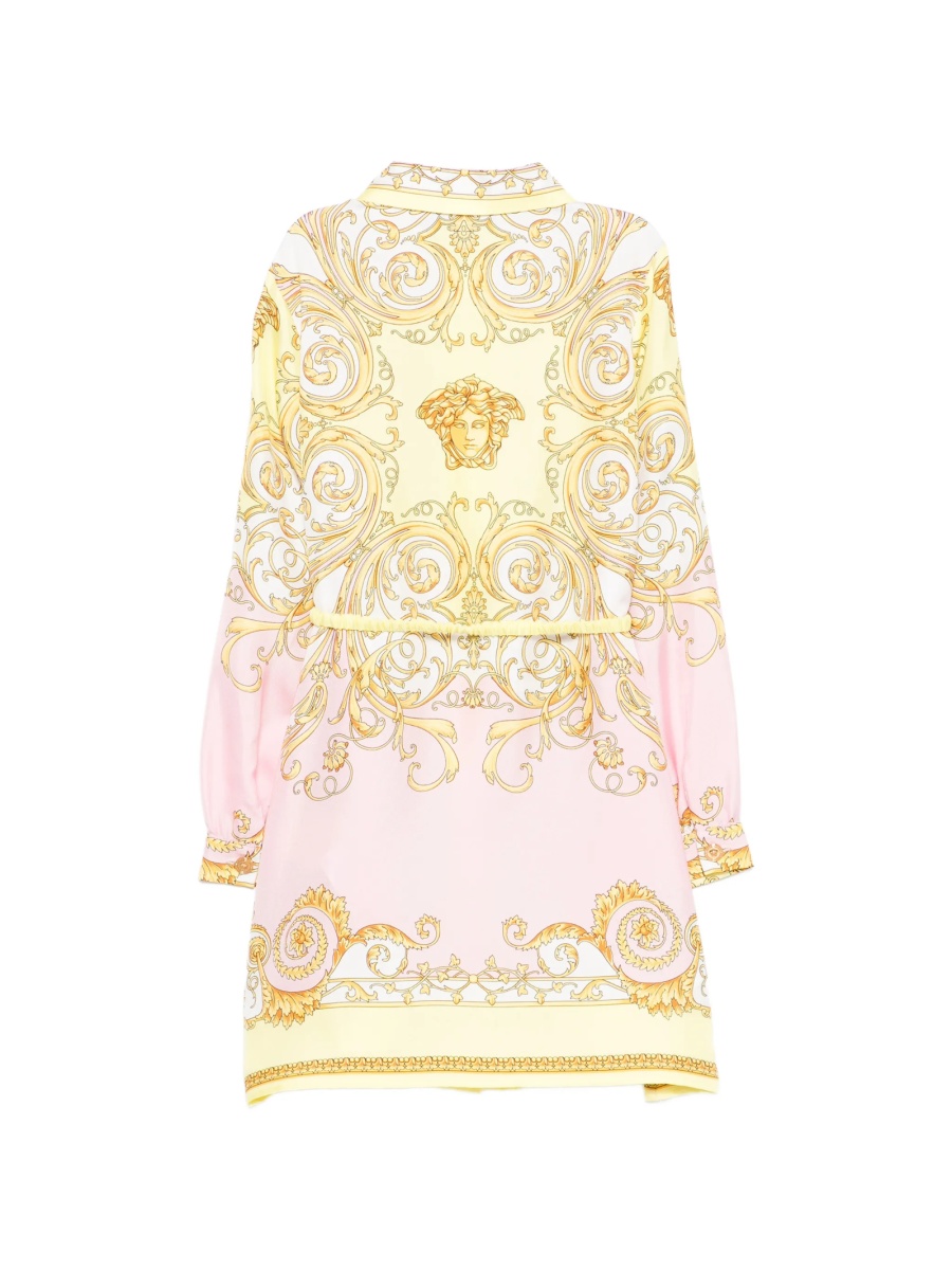 Rochie casual Versace roz - Img 2