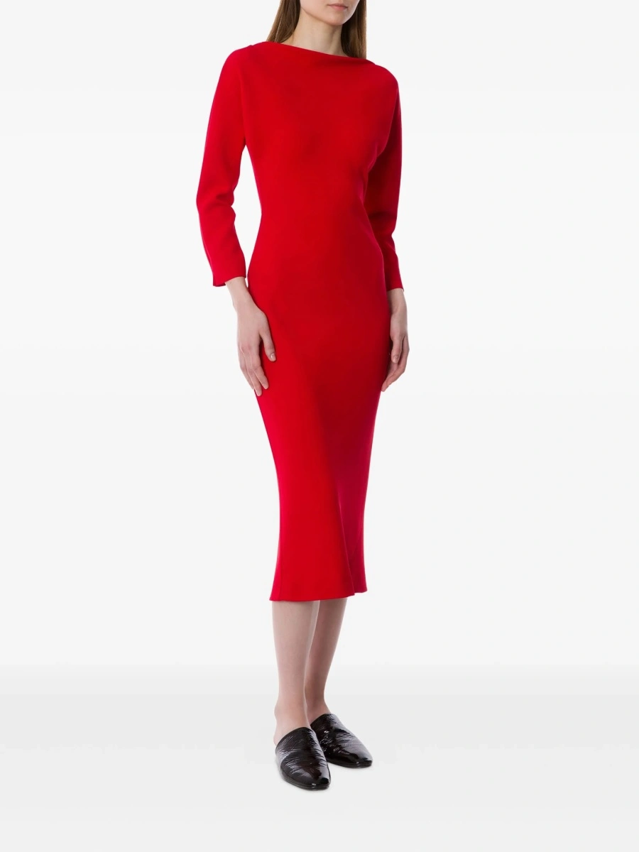 Rochie de ocazie Alberta Ferretti rosie - Img 2