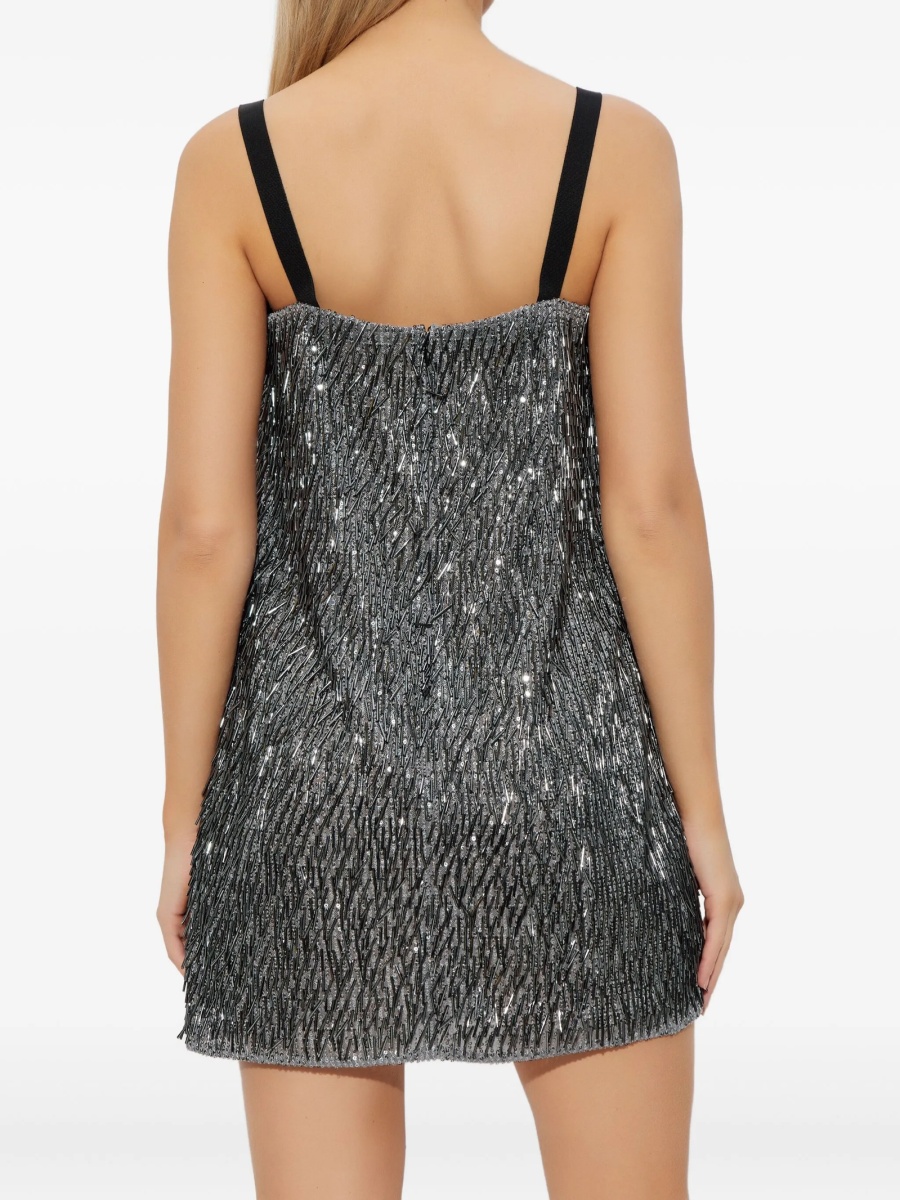 Rochie de ocazie Dolce &amp; Gabbana gri din polyester - Img 4