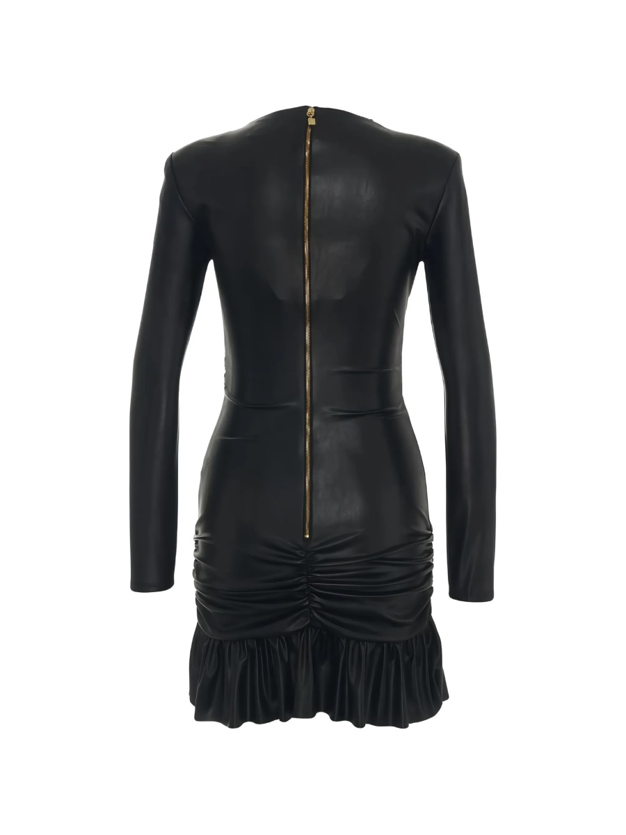 Rochie de ocazie Elisabetta Franchi neagra din polyester - Img 2