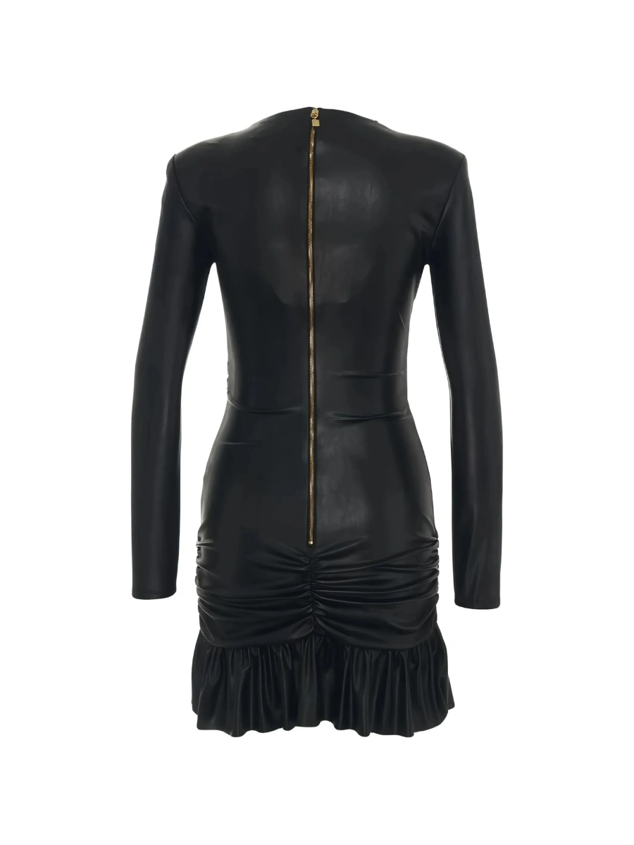 Rochie de ocazie Elisabetta Franchi neagra din polyester - Img 2