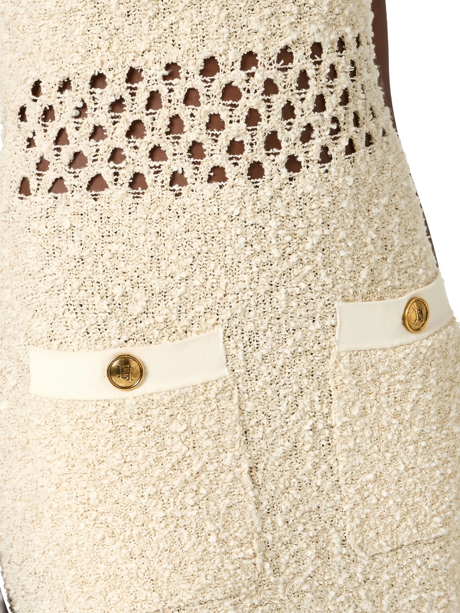 Rochie de ocazie Elisabetta Franchi neutra - Img 5
