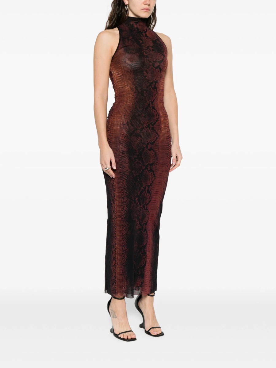Rochie de ocazie Jean Paul Gaultier maro - Img 3