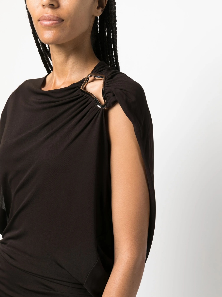 Rochie de ocazie Lanvin maro - Img 5