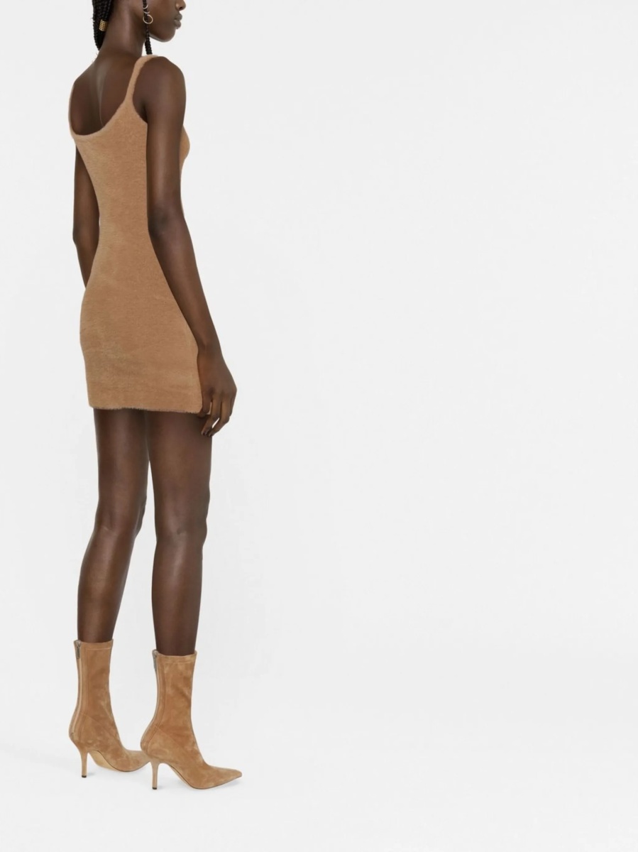 Rochie de ocazie Off-White maro - Img 4