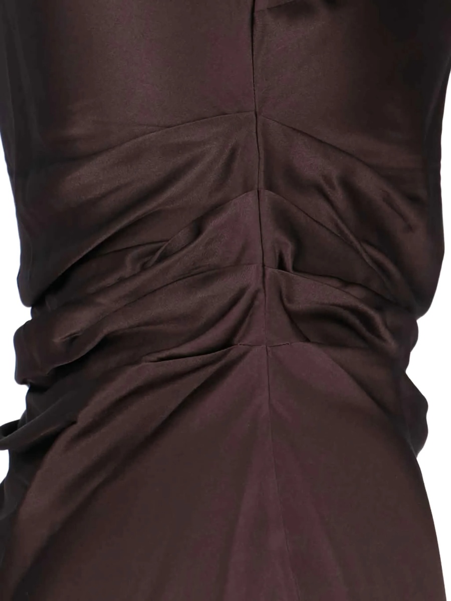 Rochie de ocazie STAUD maro - Img 5