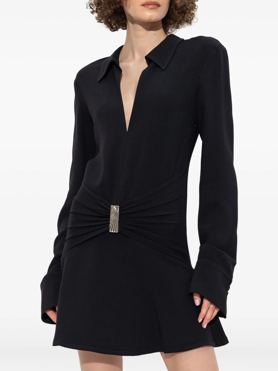 Rochie de ocazie THE ATTICO neagra - Img 3