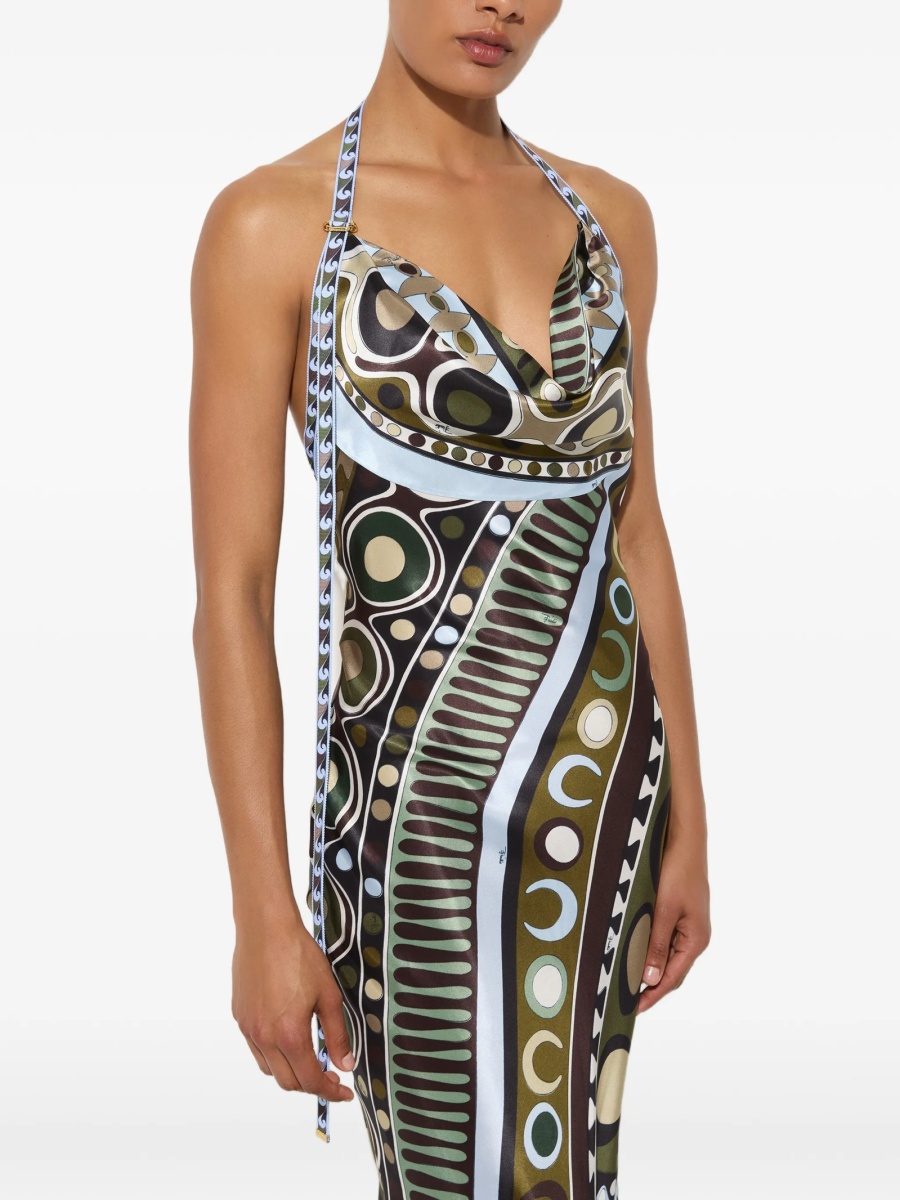 Rochie de seara PUCCI verde - Img 5