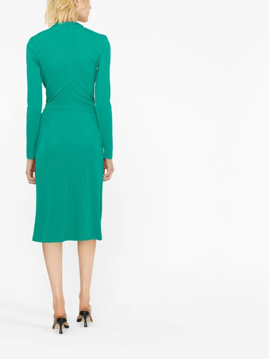 Rochie de zi Alberta Ferretti verde - Img 4